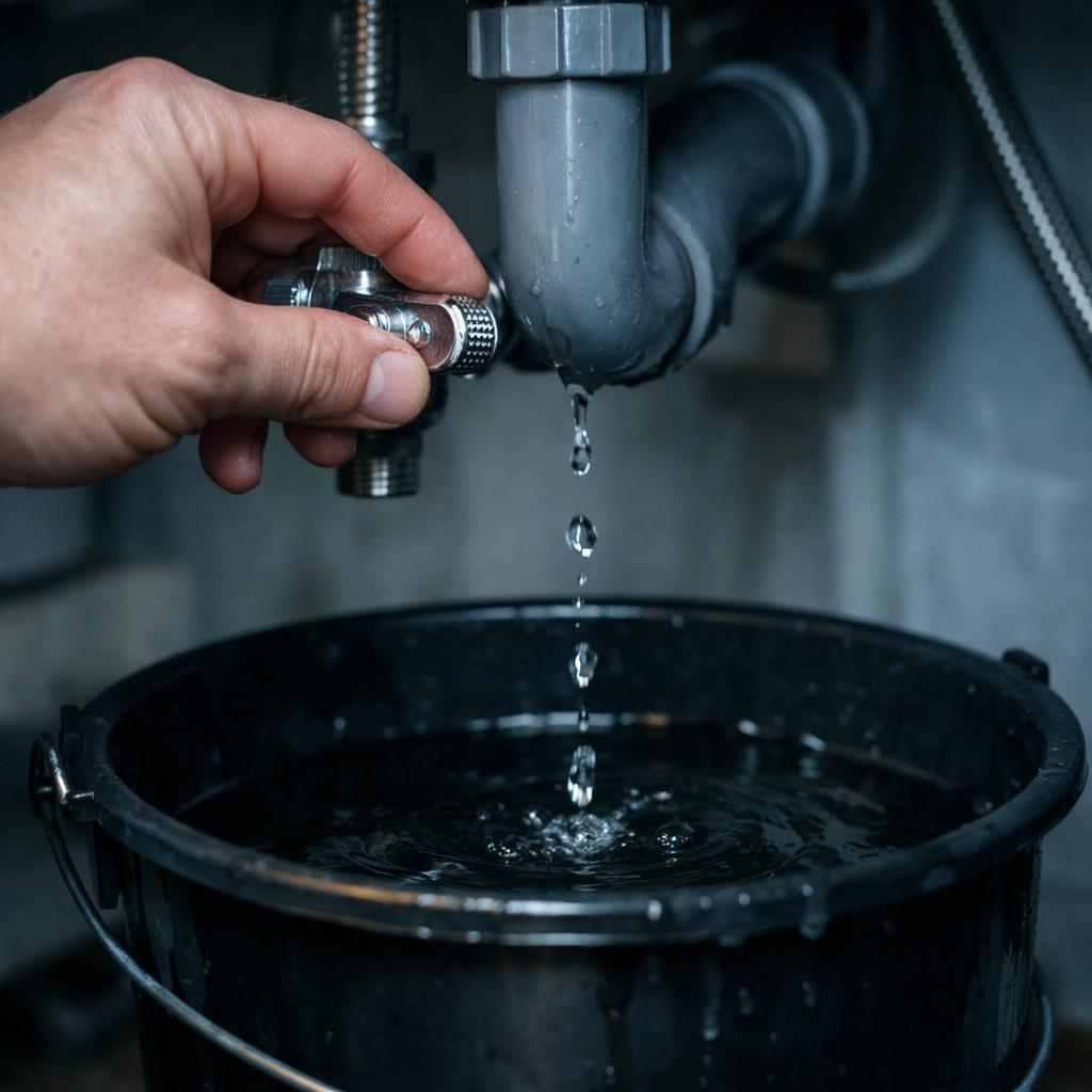 Fuite d'eau : que faire en attendant le plombier