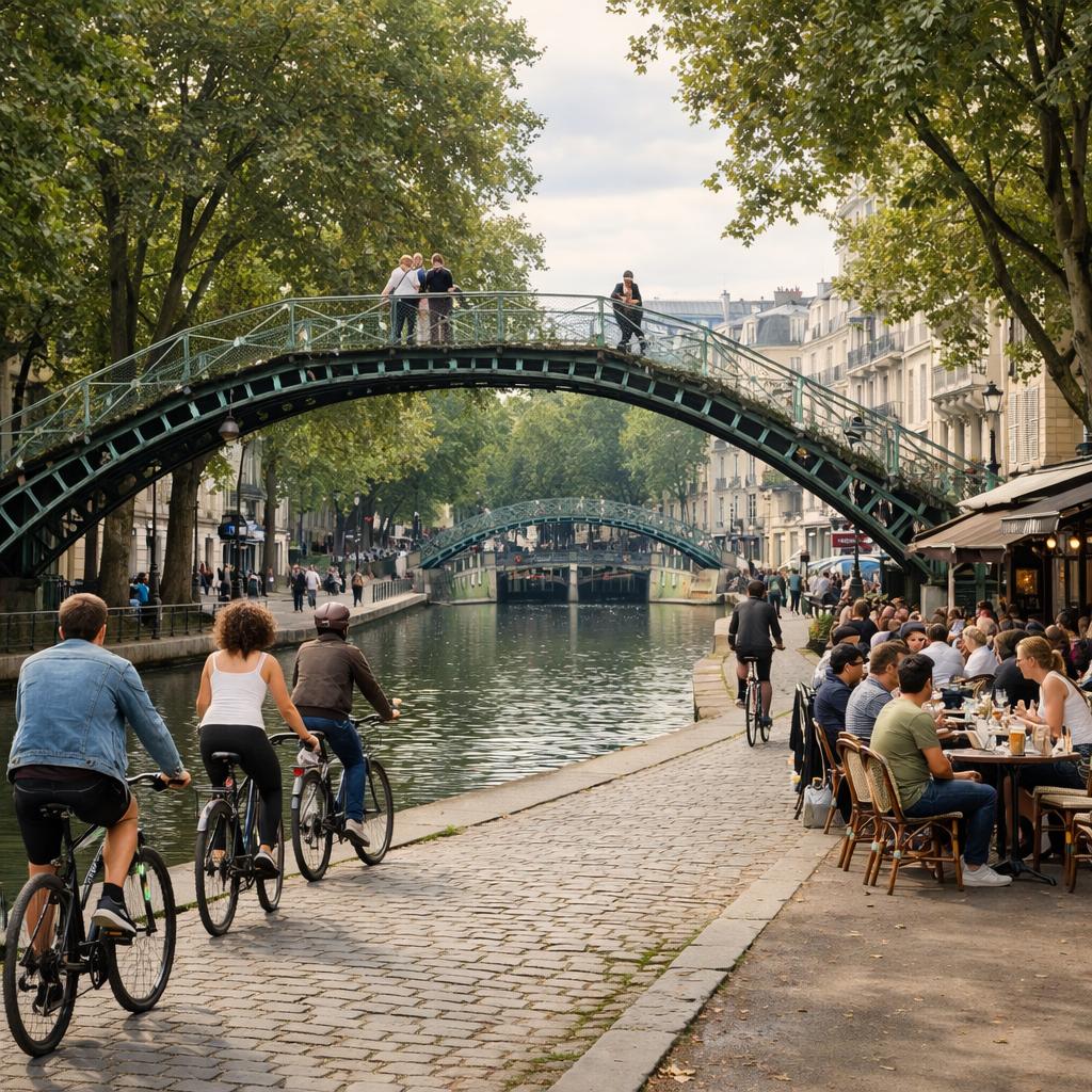 Habiter dans le 10e arrondissement : Canal Saint-Martin et Gares