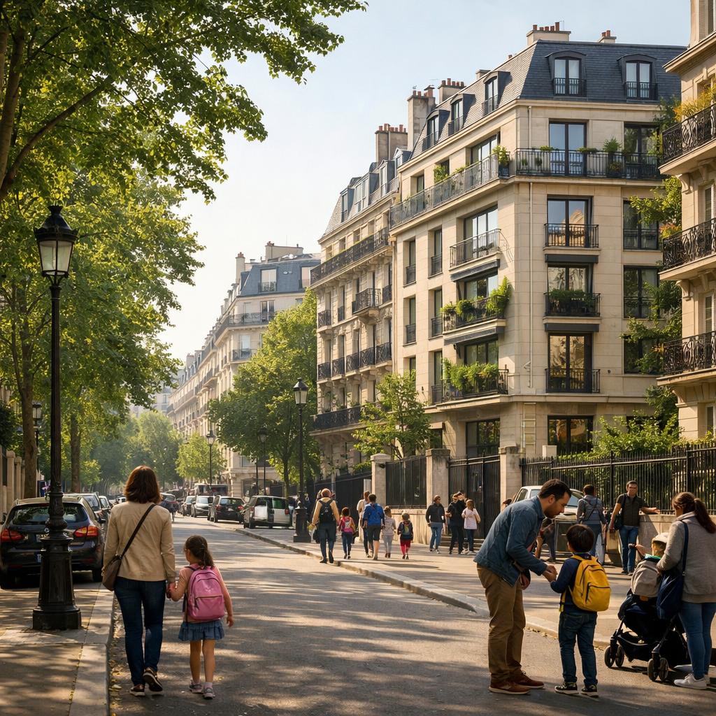 Habiter dans le 15e : le préféré des familles parisiennes