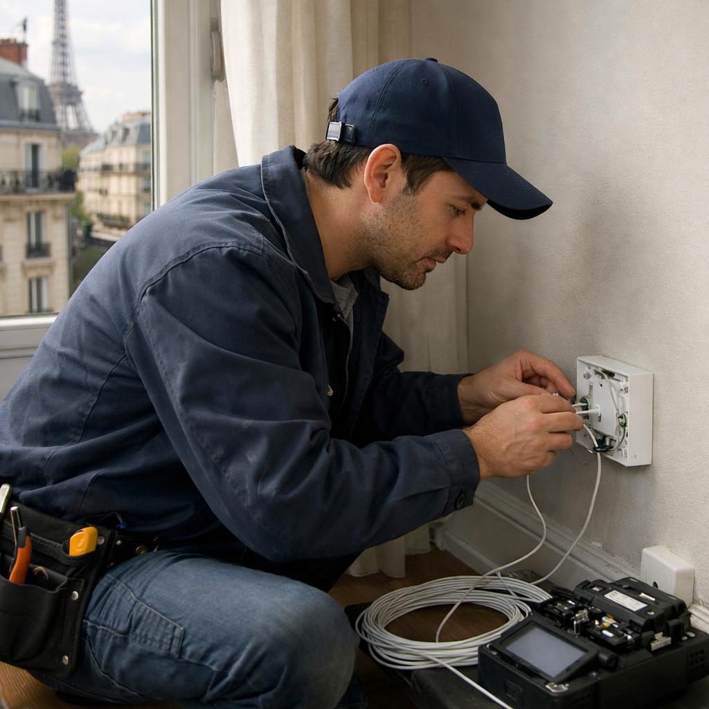 Internet, fibre et box en appartement parisien : guide 2026