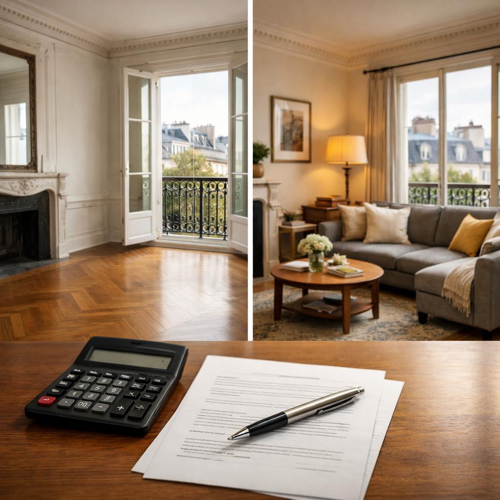 Location nue ou meublée à Paris : quelle rentabilité en 2026