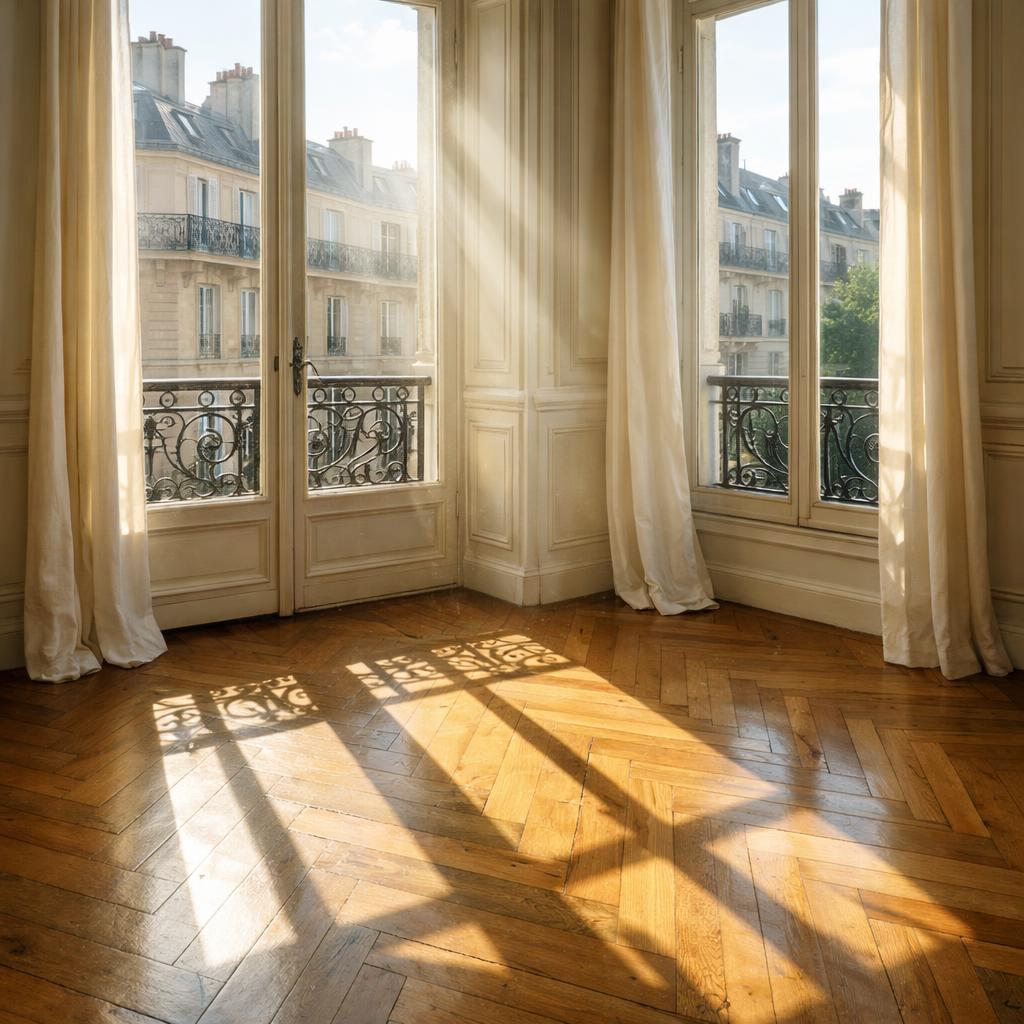 Optimiser la lumière naturelle dans un appartement parisien