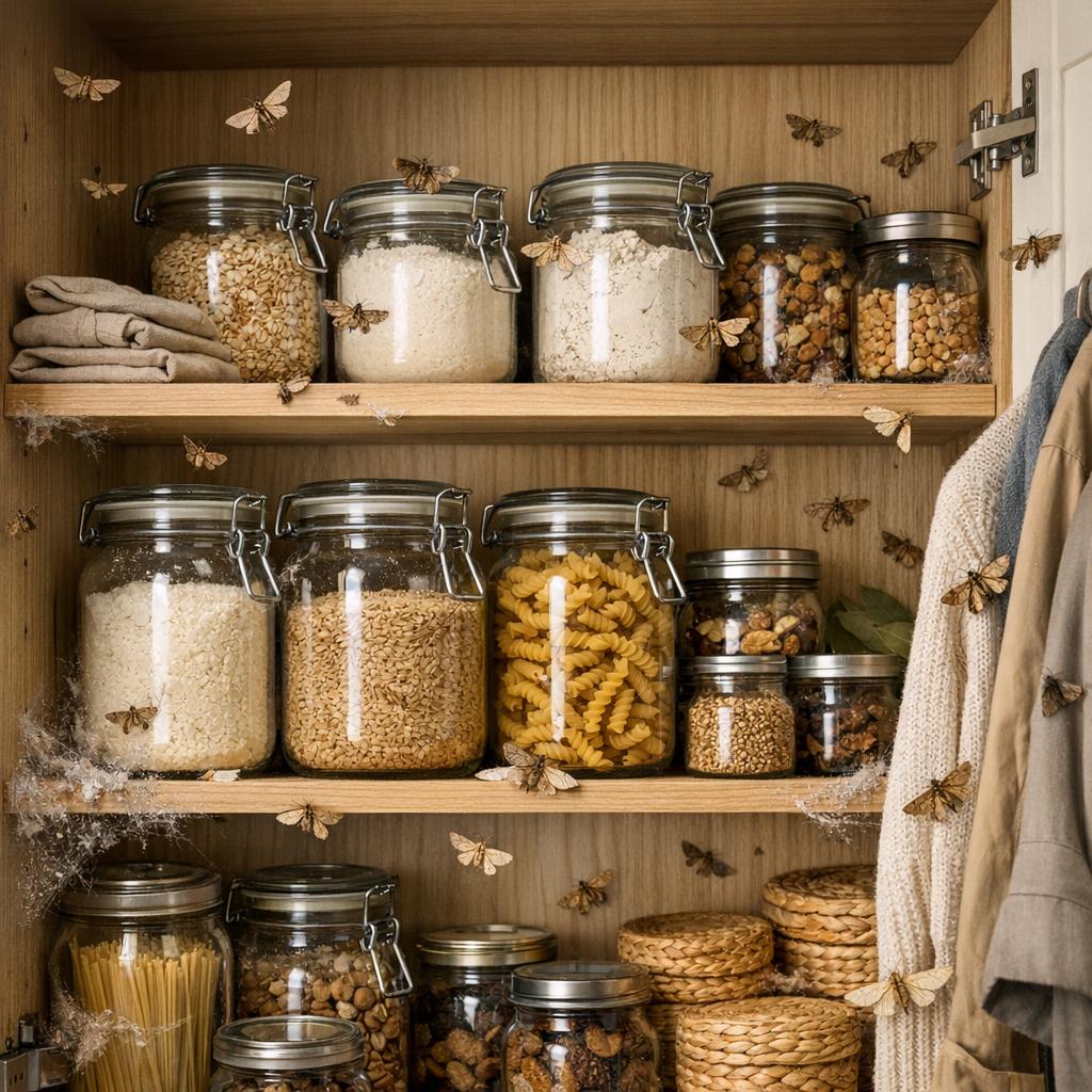 Mites alimentaires et mites de vêtement : prévention et élimination