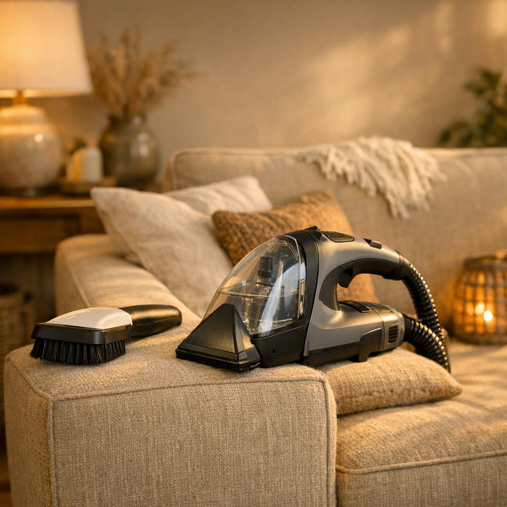 Nettoyer canapé, tapis et textiles d'ameublement