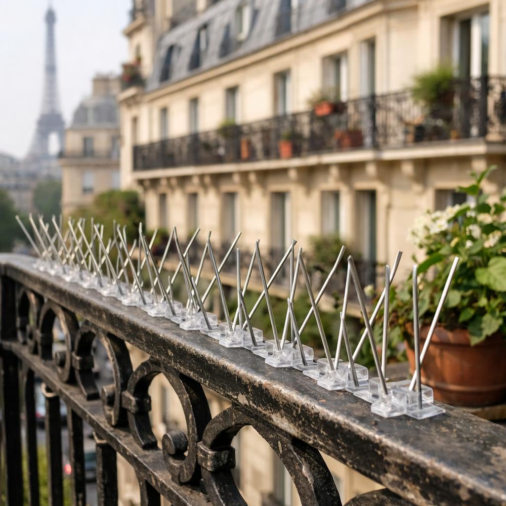 Pigeons sur balcon parisien : protection durable 2026