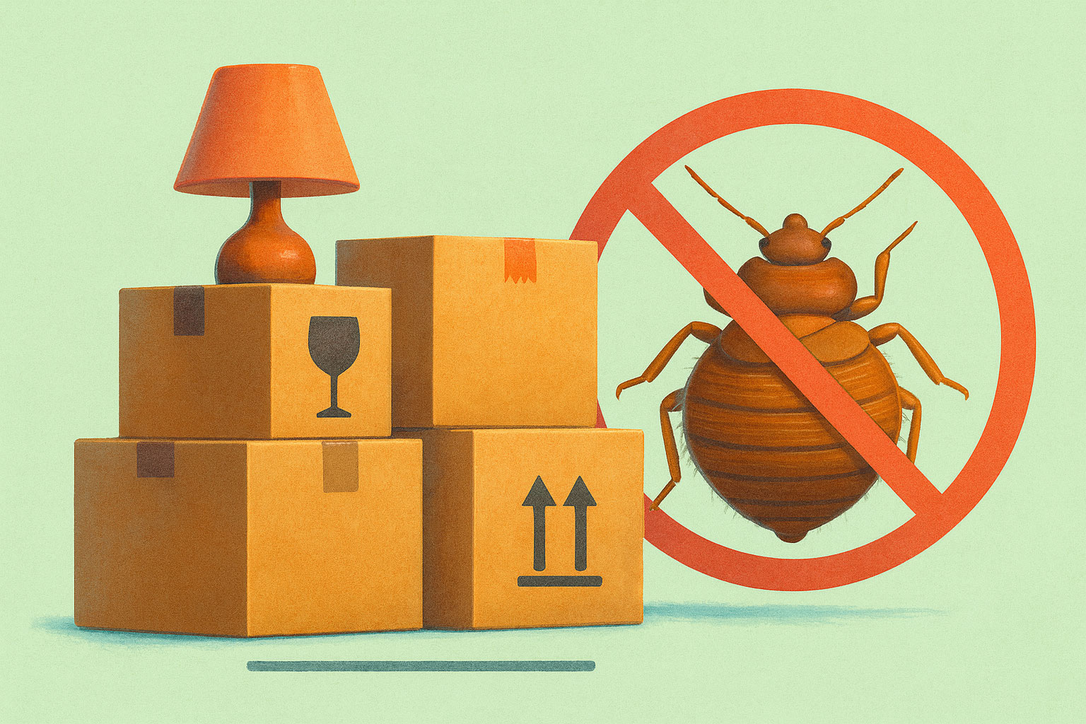 Déménagement et punaises de lit : comment éviter de les ramener chez soi