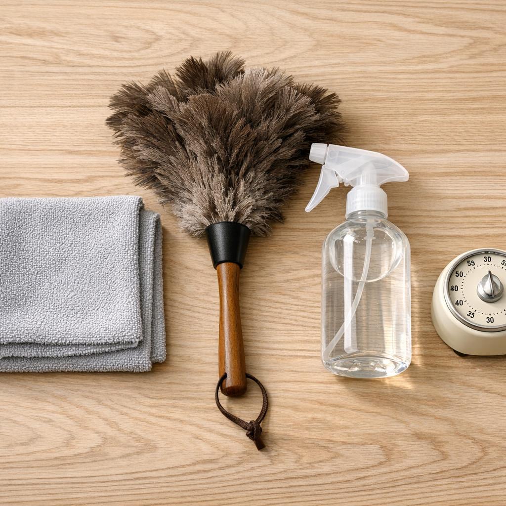 Routine de ménage quotidien : 15 minutes pour un logement toujours propre